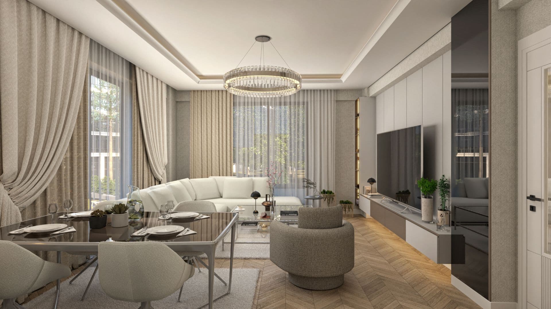 Mira Konutları Salon - 2